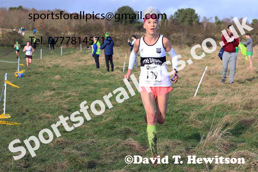 Womens 35 and Over and Mens 65 and Over, 2024 NEMAA Cross Country Champs., Wallsend. Photo: David T. Hewitson/Sports for All Pics